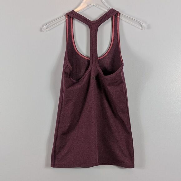 The North Face Maroon Racer Back Tank Top Women's Medium - Picture 5 of 7